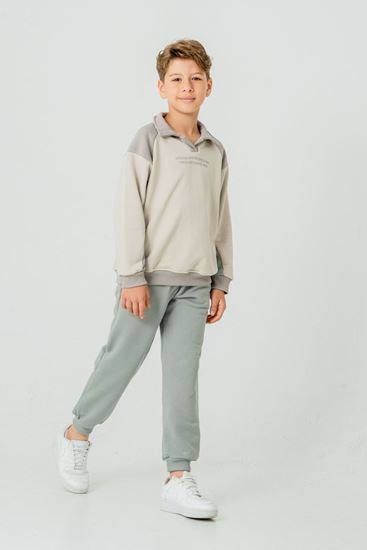 8-12 Yaş Perspectives New Erkek Çocuk Takım-Yeşil