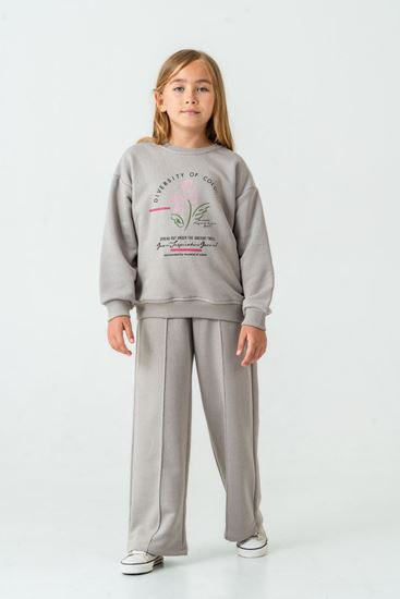 5-9 Yaş Dıversıty Colours Kız Çocuk Takım-Uzay Grisi