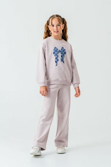 5-9 Yaş Butterfly Magic Kız Çocuk Takım-Lavanta