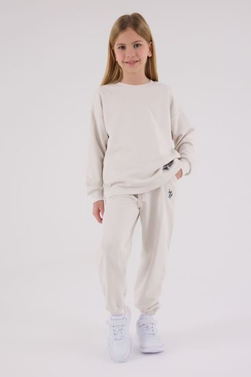 4-15 Yaş Lisanslı Us Polo Assn Kız Çocuk Takım-Taş