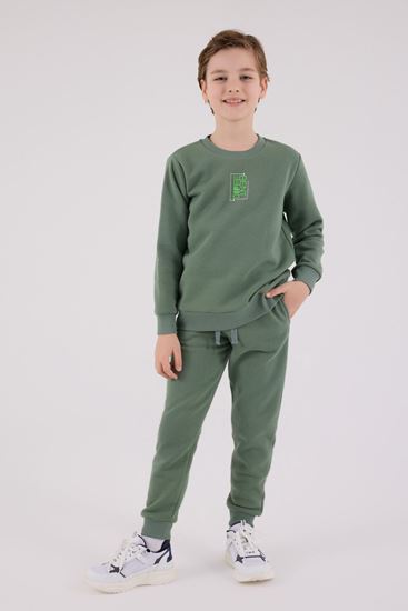 9-15 Yaş Rent Dıfe Erkek Çocuk Takım-Haki