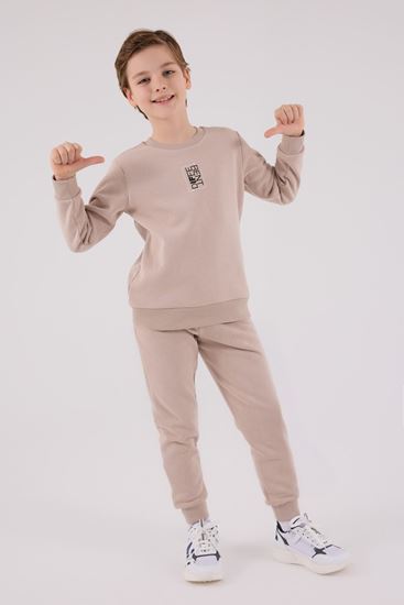 9-15 Yaş Rent Dıfe Erkek Çocuk Takım-Latte