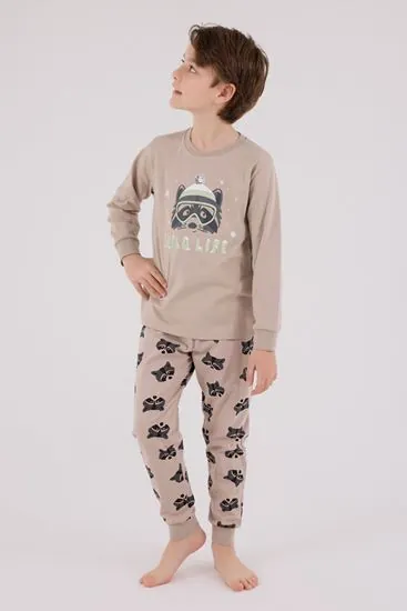 2-8 Yaş Wild Life Erkek Çocuk Takım-Kum