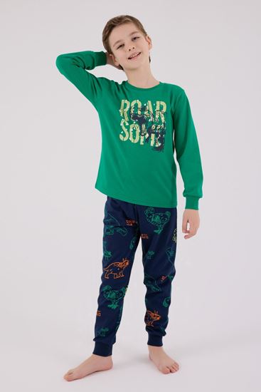2-8 Yaş Roar Some Erkek Çocuk Takım-Yeşil