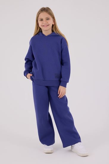 9-15 Yaş Just Lovely Kız Çocuk Takım-İndigo