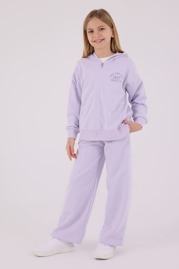 2-15 Yaş New York Kız Çocuk Takım-Lila