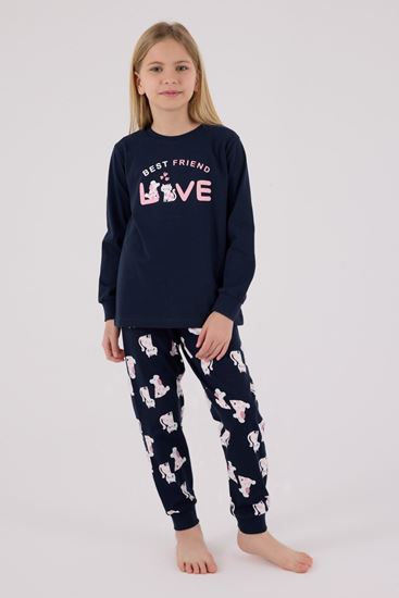 2-8 Yaş Best Lıve Kız Çocuk Takım-Lacivert