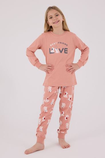 2-8 Yaş Best Lıve Kız Çocuk Takım-Pembe