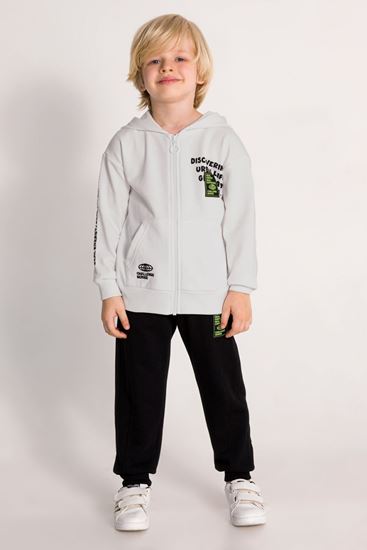 4-8 Yaş Real Energy Erkek Çocuk Takım-Uzay Grisi