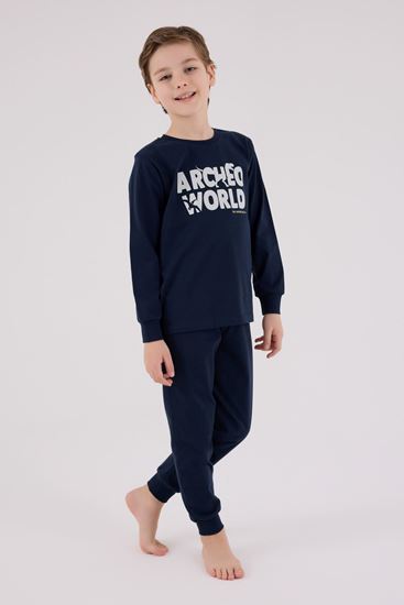 2-8 Yaş Adventures World Erkek Çocuk Takım-Lacivert