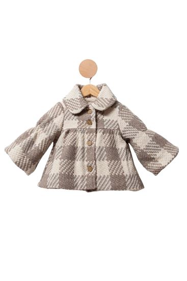 9-24 Ay Winter Grace Kız Bebek Mont-Latte