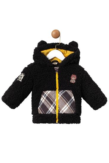 9-24 Ay Lumi Nest Erkek Bebek Mont-Siyah