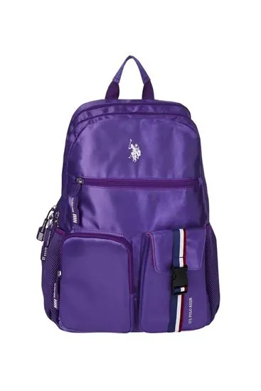 Lisanslı Us Polo ASSN Sırt Çantası-Mor