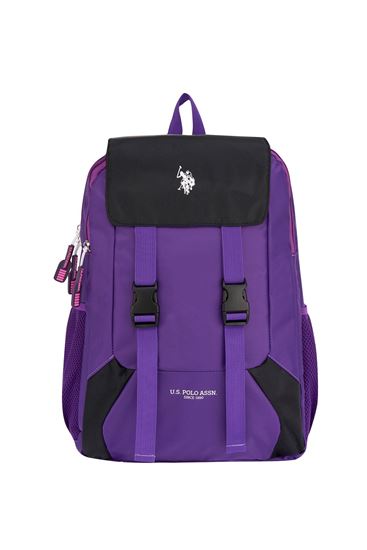 Lisanslı Us Polo ASSN Sırt Çantası-Mor