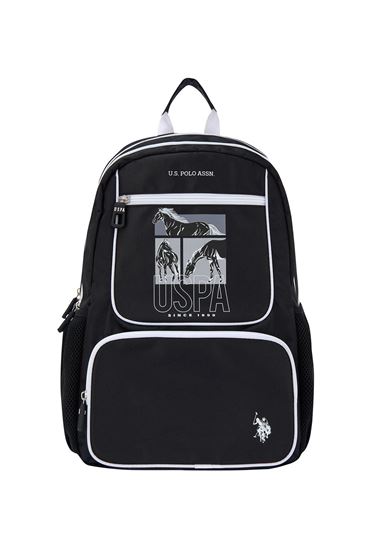 Lisanslı Us Polo ASSN Sırt Çantası-Siyah