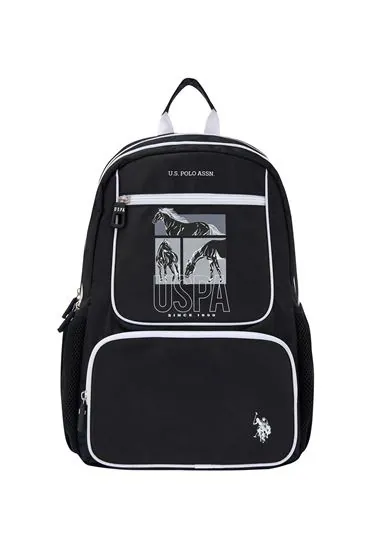 Lisanslı Us Polo ASSN Sırt Çantası-Siyah