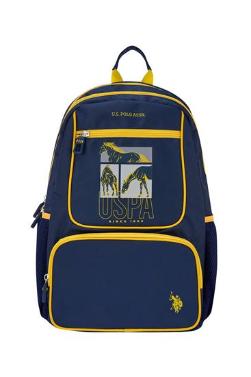 Lisanslı Us Polo ASSN Sırt Çantası-Lacivert