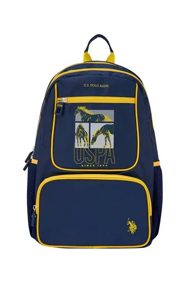 Lisanslı Us Polo ASSN Sırt Çantası-Lacivert