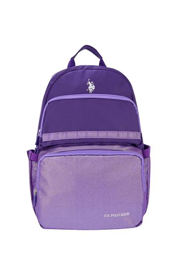 Lisanslı Us Polo ASSN Sırt Çantası-Mor