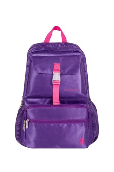 Lisanslı Us Polo ASSN Sırt Çantası-Mor