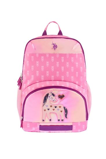 Lisanslı Us Polo ASSN Sırt Çantası-Pembe