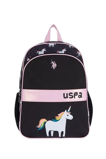 Lisanslı Us Polo ASSN Sırt Çantası-Siyah