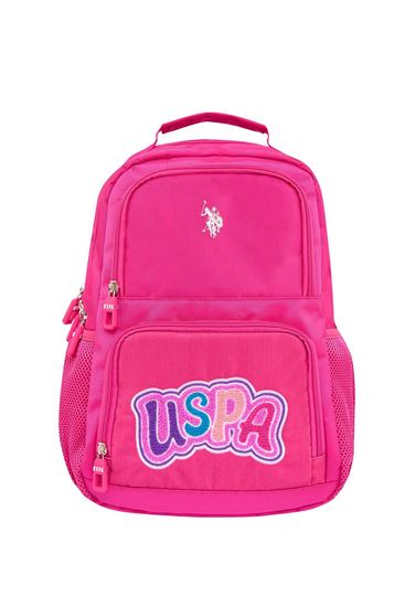 Lisanslı Us Polo ASSN Sırt Çantası-Fuşya