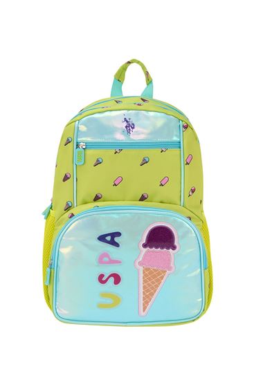 Lisanslı Us Polo ASSN Sırt Çantası-Fıstık yeşili