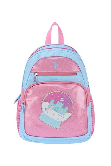 Lisanslı Us Polo ASSN Sırt Çantası-Pembe