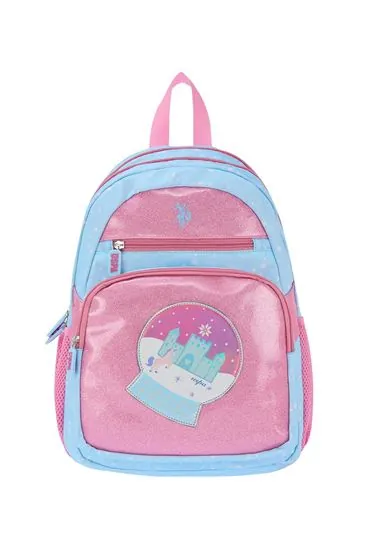 Lisanslı Us Polo ASSN Sırt Çantası-Pembe