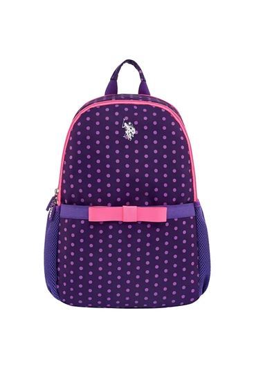 Lisanslı Us Polo ASSN Sırt Çantası-Mor