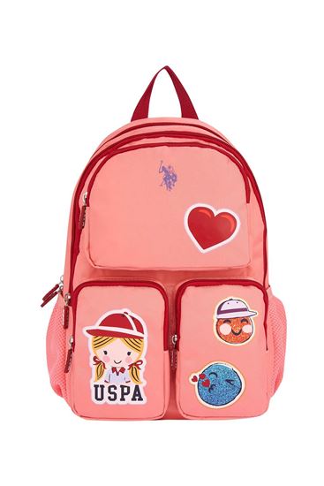 Lisanslı Us Polo ASSN Sırt Çantası-Somon