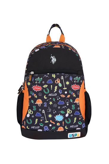 Lisanslı Us Polo ASSN Sırt Çantası-Siyah