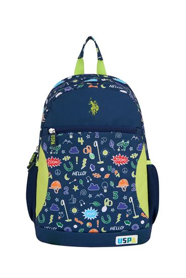 Lisanslı Us Polo ASSN Sırt Çantası-Lacivert