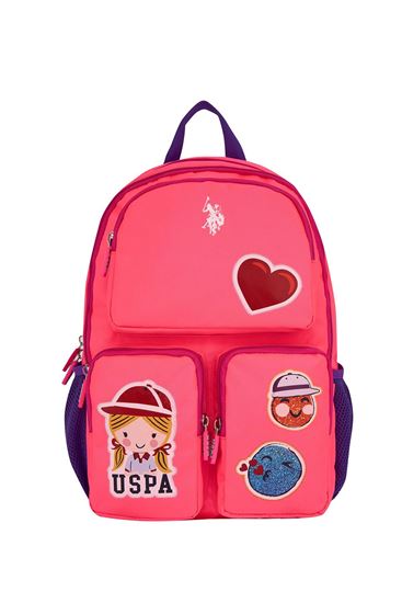 Lisanslı Us Polo ASSN Sırt Çantası-Pembe