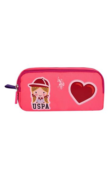 Lisanslı Us Polo ASSN Kalem Kutusu-Pembe