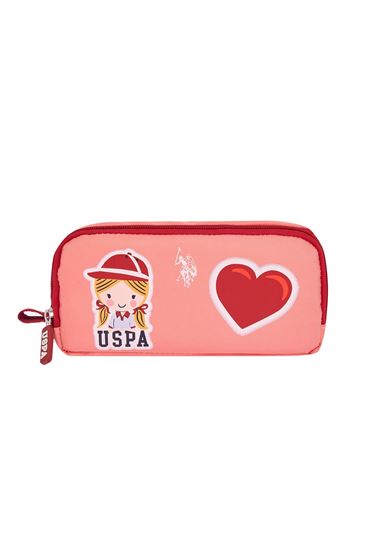 Lisanslı Us Polo ASSN Kalem Kutusu-Somon