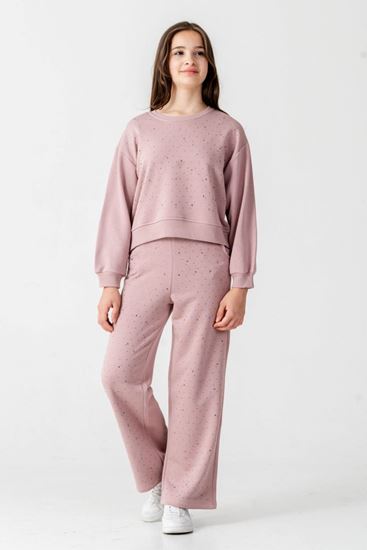 8-12 Yaş Magic New Premium Kız Çocuk Takım-Pudra