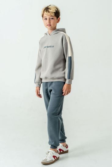 5-9 Yaş Just Make Erkek Çocuk Takım-Uzay Grisi