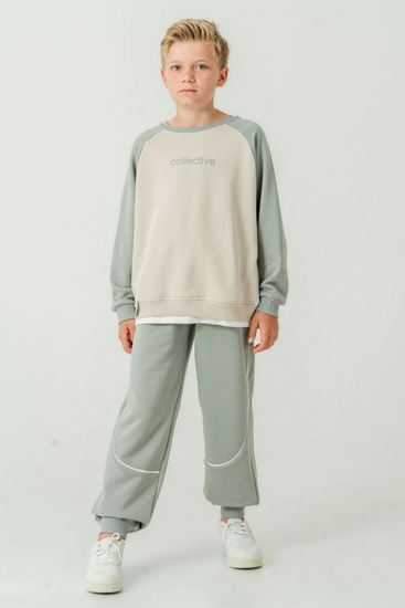 8-12 Yaş Collective Cool Erkek Çocuk Takım-Yeşil