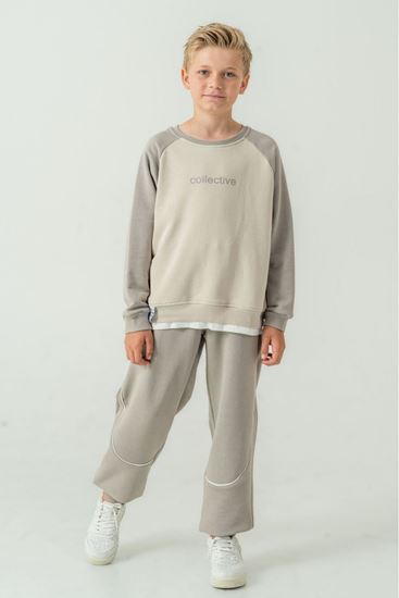 8-12 Yaş Collective Cool Erkek Çocuk Takım-Uzay Grisi