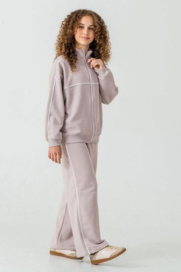 8-12 Yaş Sport Live Kız Çocuk Takım-Latte