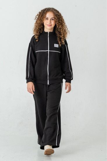 8-12 Yaş Sport Live Kız Çocuk Takım-Siyah