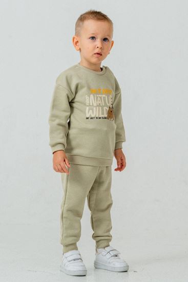 9-24 Aylık Nature Wıld Erkek Bebek Takım-Yeşil