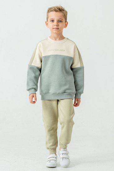 1-6 Yaş Litte Explorer Erkek Çocuk Takım-Yeşil