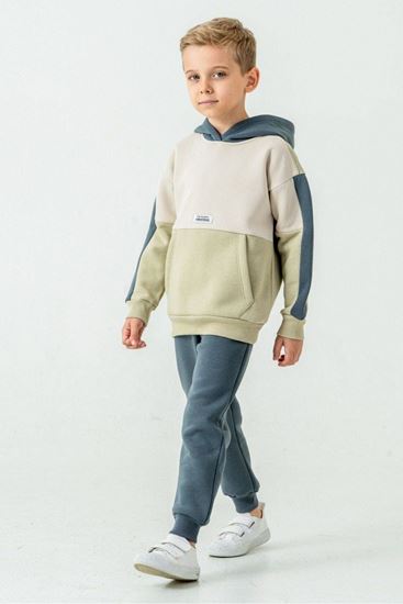 1-6 Yaş Blok Original Erkek Çocuk Takım-Yeşil