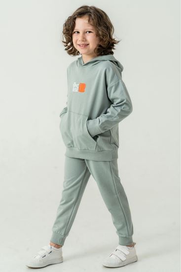 1-6 Yaş Coolest Trends Erkek Çocuk Takım-Yeşil