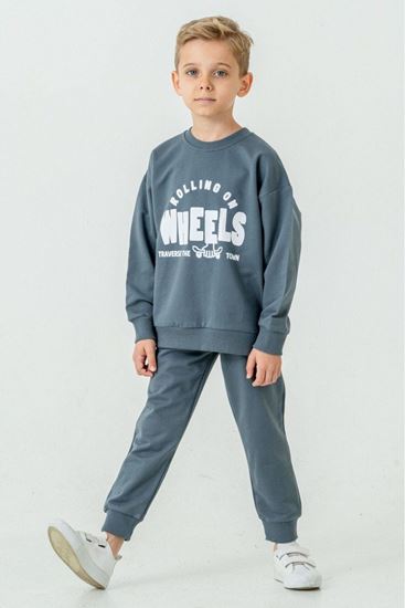 1-6 Yaş Wheels Rolly  Erkek Çocuk Takım-İndigo