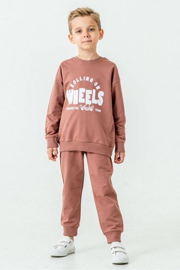 1-6 Yaş Wheels Rolly  Erkek Çocuk Takım-Mocca