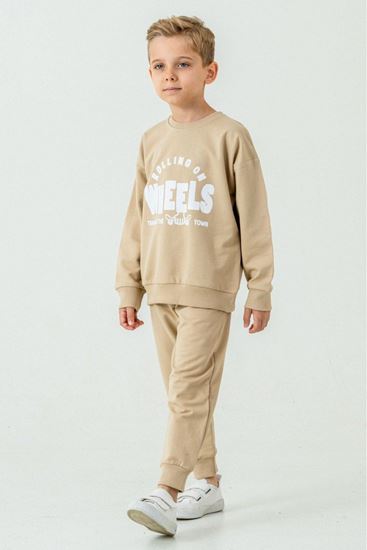 1-6 Yaş Wheels Rolly  Erkek Çocuk Takım-Latte